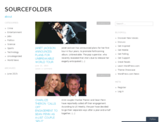 sourcefolder.wordpress.com screenshot