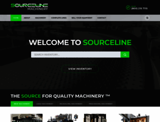 sourcelinemachinery.com screenshot
