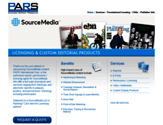 sourcemediareprints.com screenshot