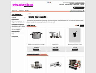 sousvide.ee screenshot