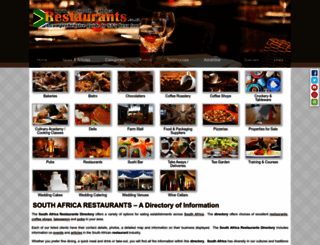 south-africa-restaurants.co.za screenshot