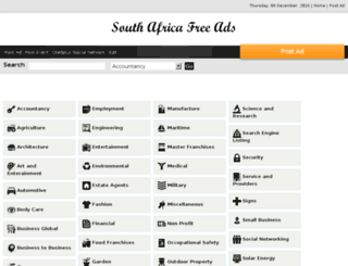 south-africa.qtellfreeads.com screenshot