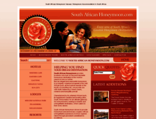 south-african-honeymoon.com screenshot