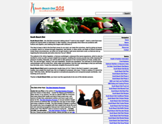 south-beach-diet-101.com screenshot