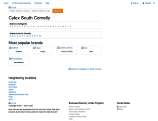 south-cornelly.cylex-uk.co.uk screenshot