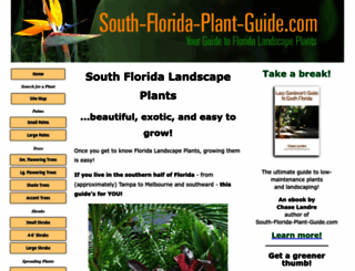 south-florida-plant-guide.com screenshot