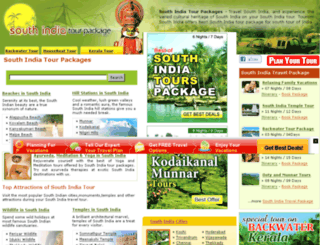 south-india-tour-package.com screenshot