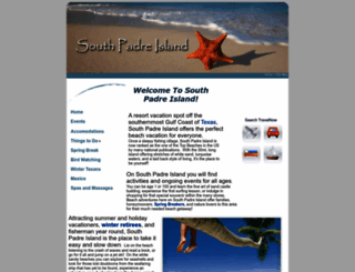 south-padre-island.com screenshot