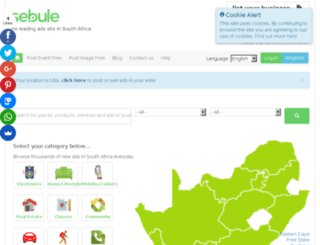 southafrica.sebule.com screenshot