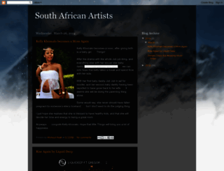 southafricanartistsandcelebrities.blogspot.com screenshot
