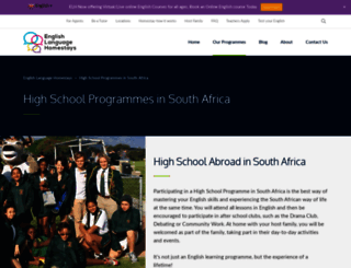 southafricanhomestays.com screenshot