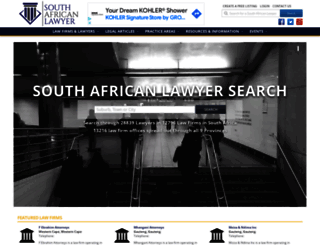 southafricanlawyer.co.za screenshot