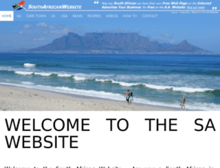 southafricanwebsite.com screenshot