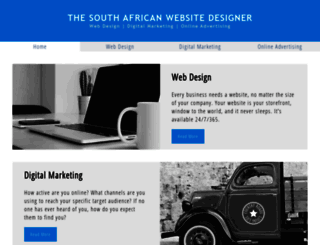 southafricanwebsitedesigner.co.za screenshot