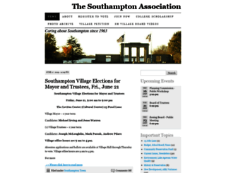 southamptonassociation.org screenshot