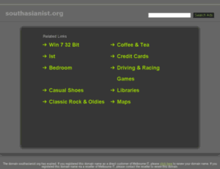 southasianist.org screenshot