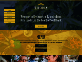 southbankbeergarden.com.au screenshot