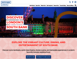 southbanklondon.com screenshot