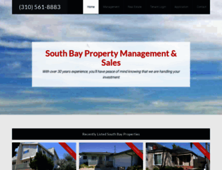 southbay-propertymanagement.com screenshot