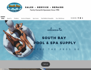 southbaypools.com screenshot
