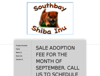southbayshibainu.com screenshot