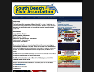 southbeachcivic.org screenshot