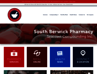 southberwickpharmacy.com screenshot