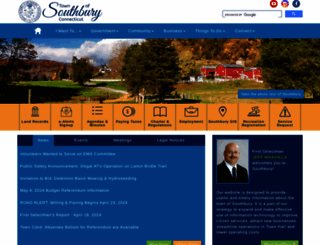 southbury-ct.org screenshot