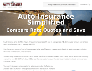 southcarolinacarinsurancepros.com screenshot