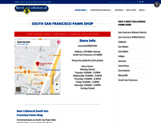 southcitypawn.com screenshot
