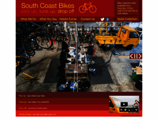 southcoastbikes.co.uk screenshot