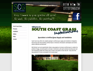 southcoastgrass.co.uk screenshot