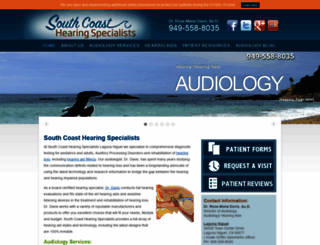 southcoasthearing.com screenshot