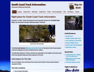 southcoasttrack.com.au screenshot
