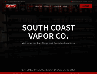 southcoastvapor.com screenshot