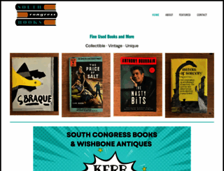 southcongressbooks.com screenshot