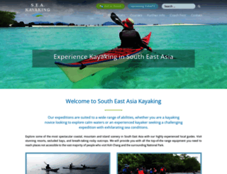 southeastasiakayaking.com screenshot