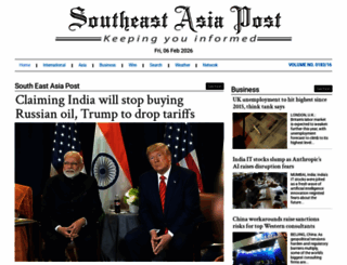 southeastasiapost.com screenshot