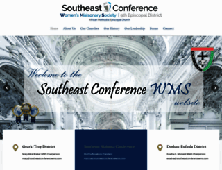 southeastconferencewms.com screenshot
