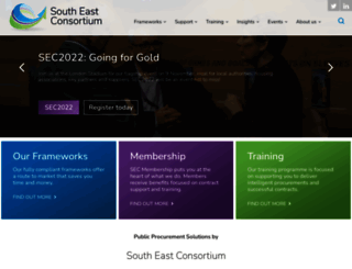 southeastconsortium.org.uk screenshot