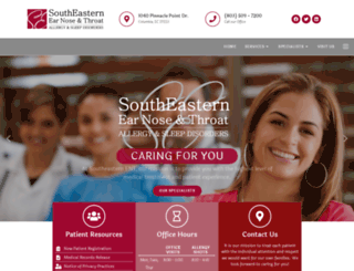 southeasternfacialcosmetics.com screenshot
