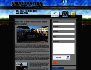 southeasternseptic.com screenshot
