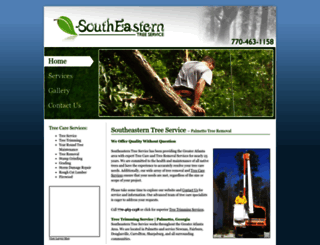 southeasterntreeservice.net screenshot