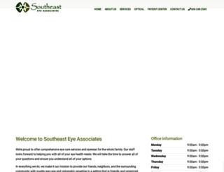 southeasteyeassociate.com screenshot