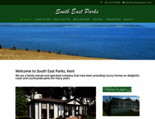 southeastparks.co.uk screenshot