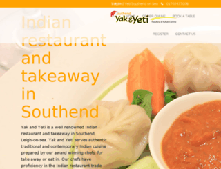 southend.yakandyeti.co.uk screenshot