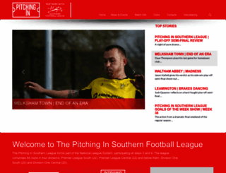 southern-football-league.co.uk screenshot