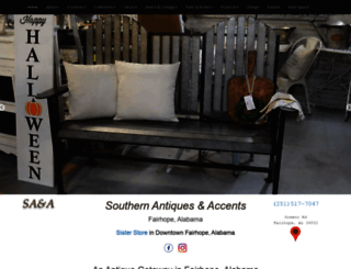 southernantiquesandaccents.com screenshot
