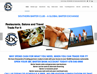 southernbarterclub.com screenshot