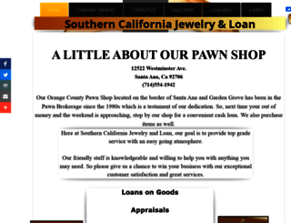 southerncaliforniajewelryandloan.com screenshot